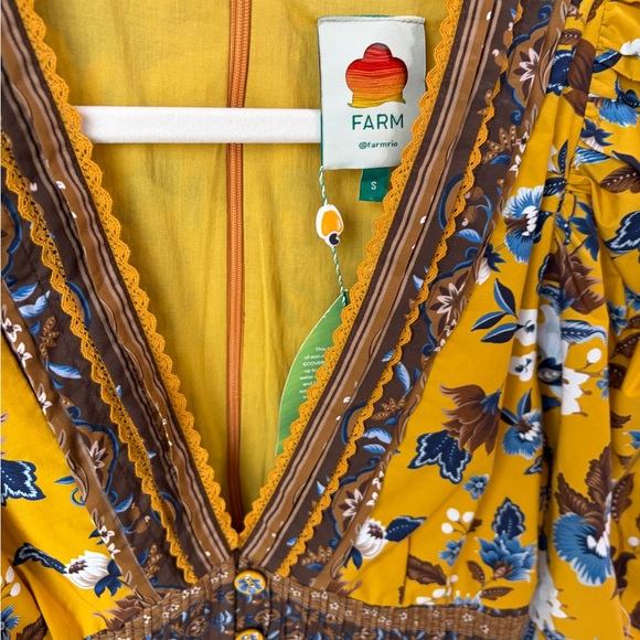 Farm Rio: Yellow Flowering Garden Tree Mini
Dress - Picture 9 of 13